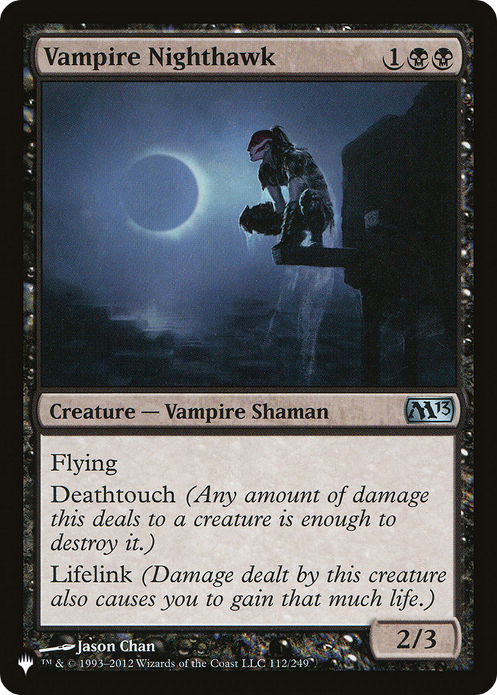 Vampire Nighthawk (M13) [The List] Magic: The Gathering