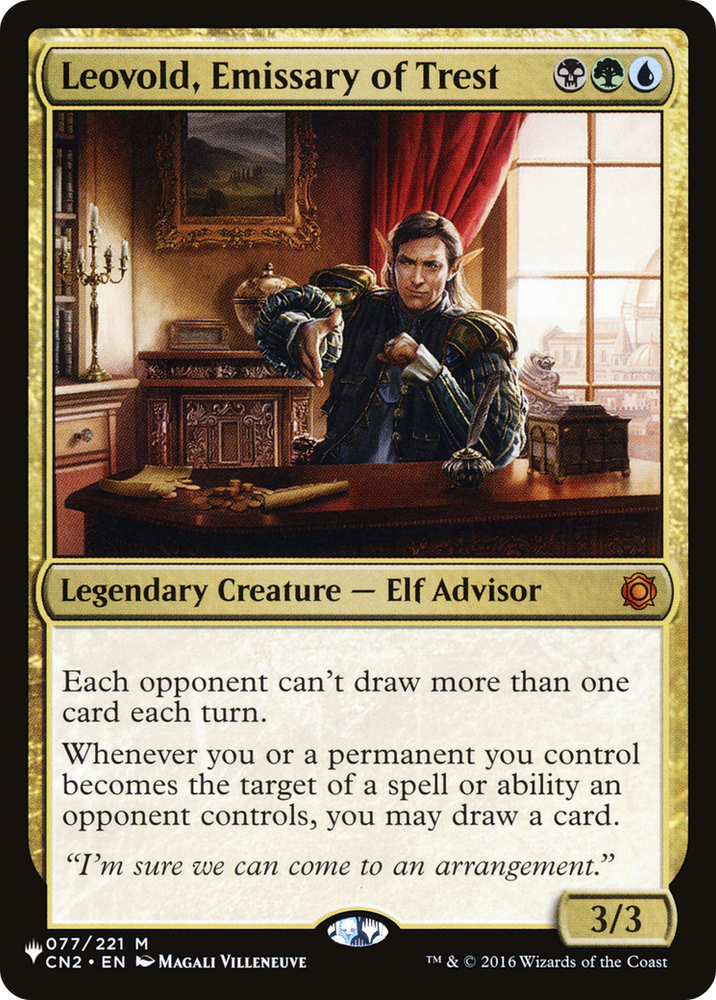 Leovold, Emissary of Trest [The List] Magic: The Gathering