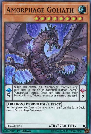 Amorphage Goliath [FIGA-EN057] Super Rare - Yugioh Cards For Your TCG Needs!