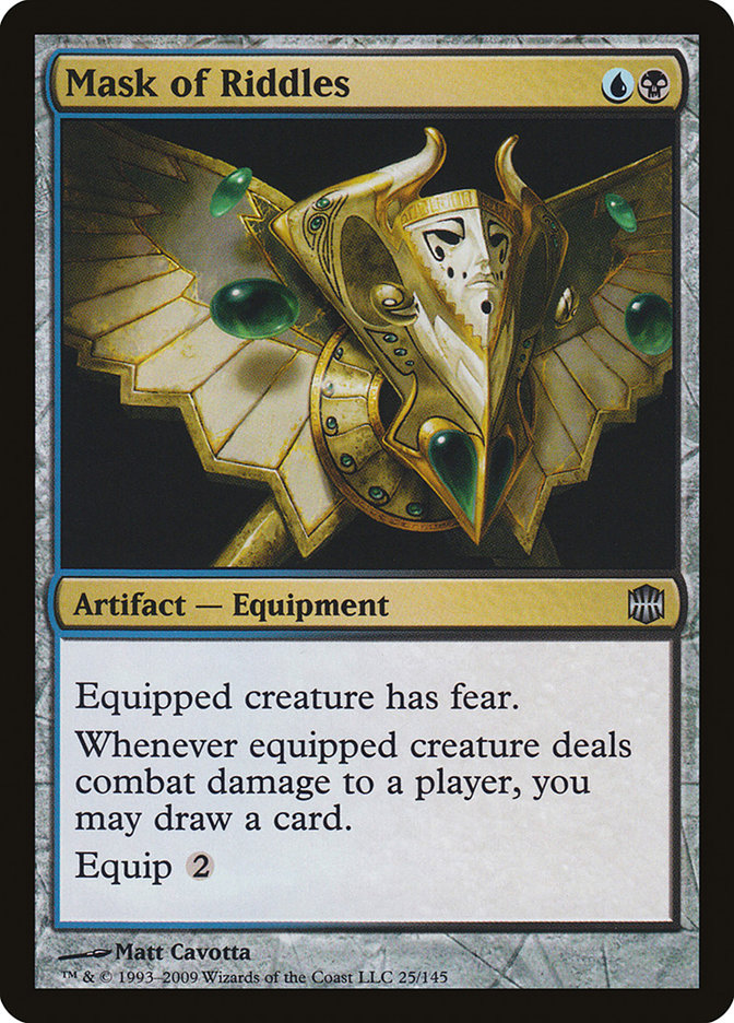 Mask of Riddles [Alara Reborn] Magic: The Gathering
