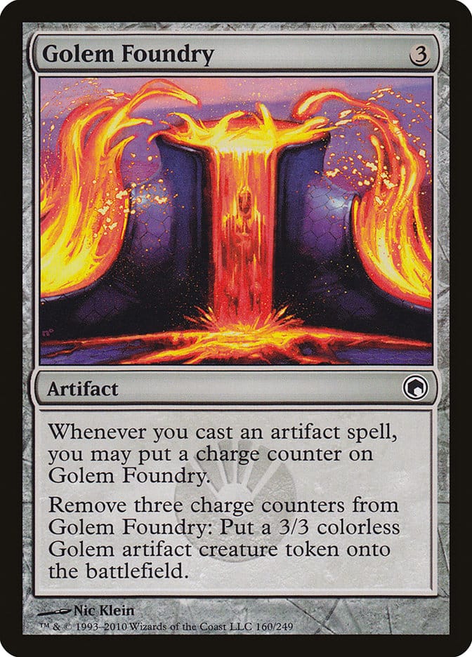 Golem Foundry [Scars of Mirrodin] Magic: The Gathering
