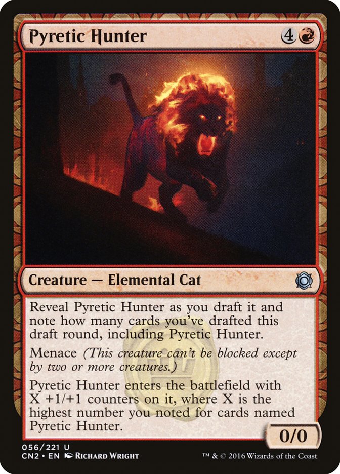 Pyretic Hunter [Conspiracy: Take the Crown] Magic: The Gathering