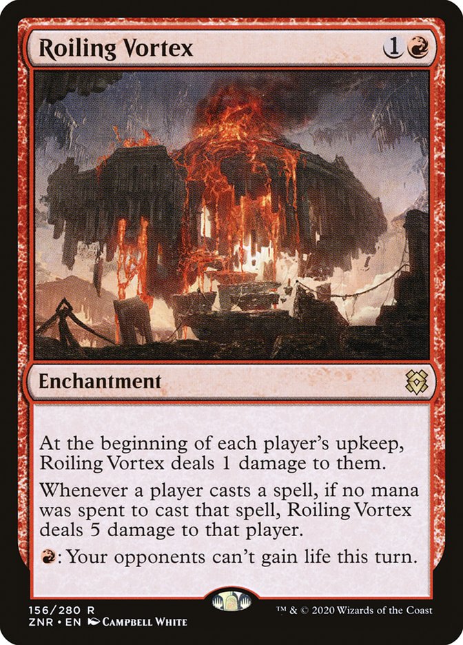 Roiling Vortex [Zendikar Rising] Magic: The Gathering