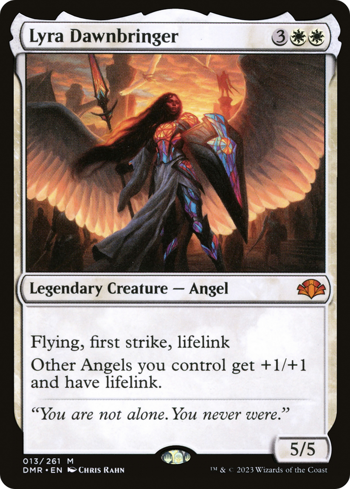 Lyra Dawnbringer [Dominaria Remastered] Magic: The Gathering