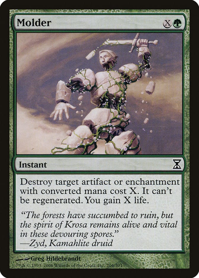 Molder [Time Spiral] Magic: The Gathering