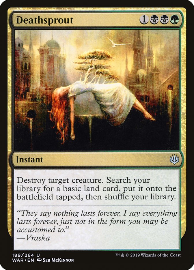 Deathsprout [War of the Spark] Magic: The Gathering