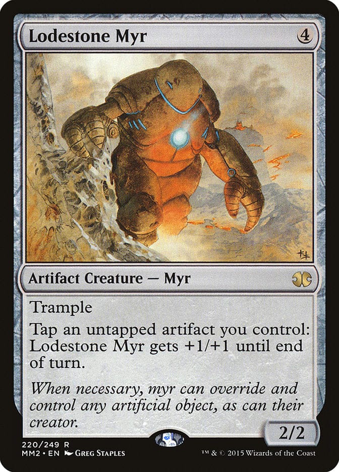 Lodestone Myr [Modern Masters 2015] Magic: The Gathering