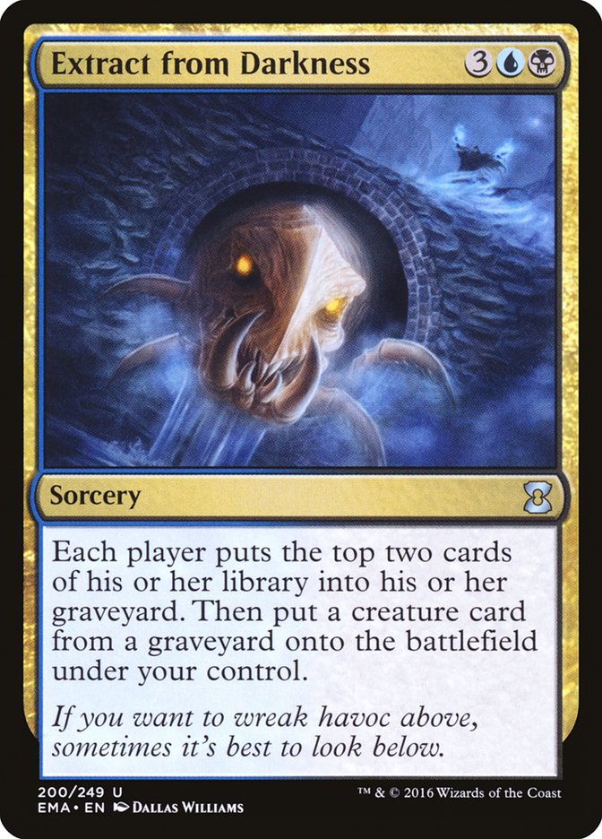 Extract from Darkness [Eternal Masters] Magic: The Gathering