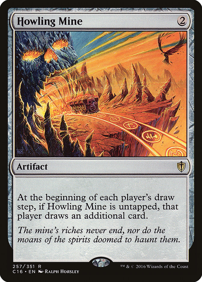 Howling Mine [Commander 2016] Magic: The Gathering