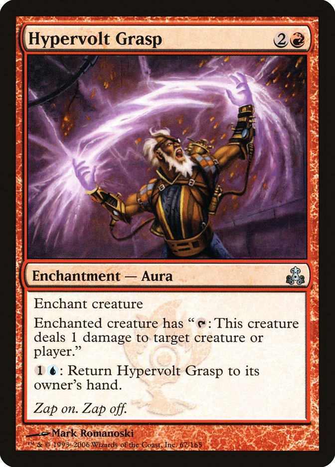 Hypervolt Grasp [Guildpact] Magic: The Gathering