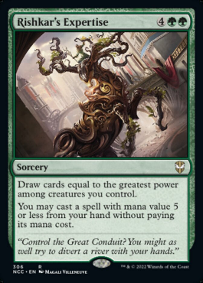 Rishkar's Expertise [Streets of New Capenna Commander] Magic: The Gathering