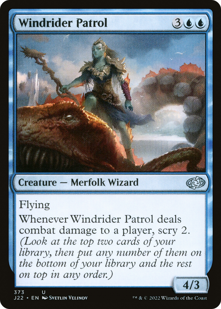 Windrider Patrol [Jumpstart 2022] Magic: The Gathering