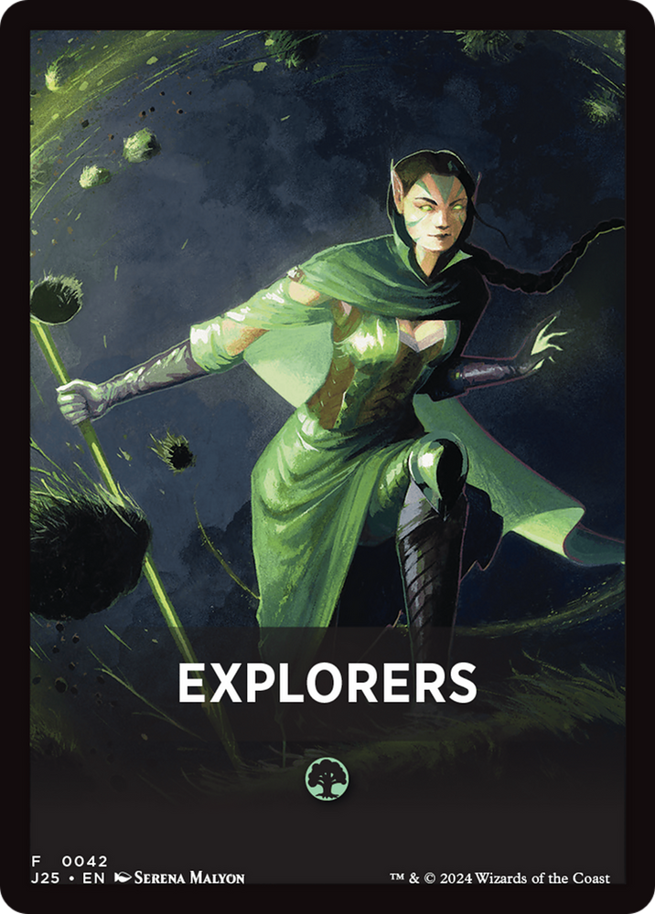 Explorers Theme Card [Foundations Jumpstart Front Cards] Magic: The Gathering