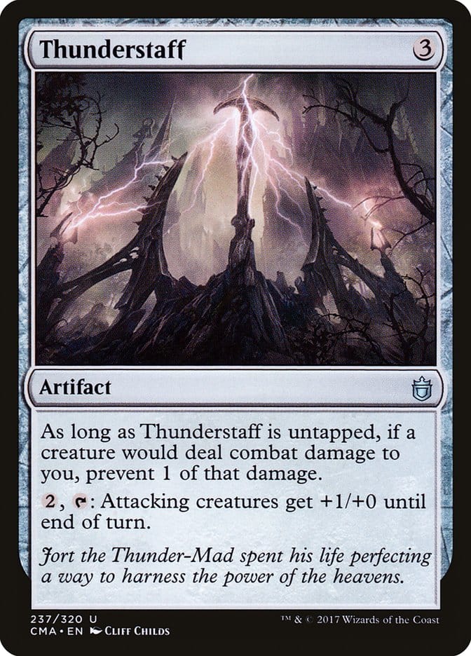 Thunderstaff [Commander Anthology] Magic: The Gathering