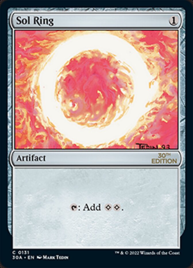 Sol Ring (131) [30th Anniversary Edition] Magic: The Gathering