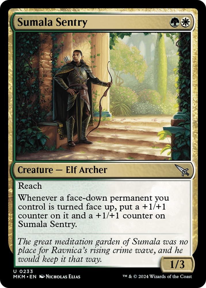 Sumala Sentry [Murders at Karlov Manor] Magic: The Gathering