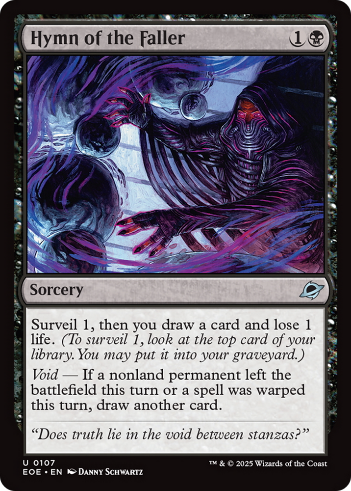 Hymn of the Faller [Edge of Eternities] Magic: The Gathering