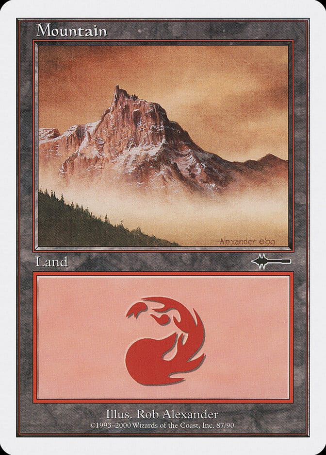 Mountain (87) [Beatdown] Magic: The Gathering