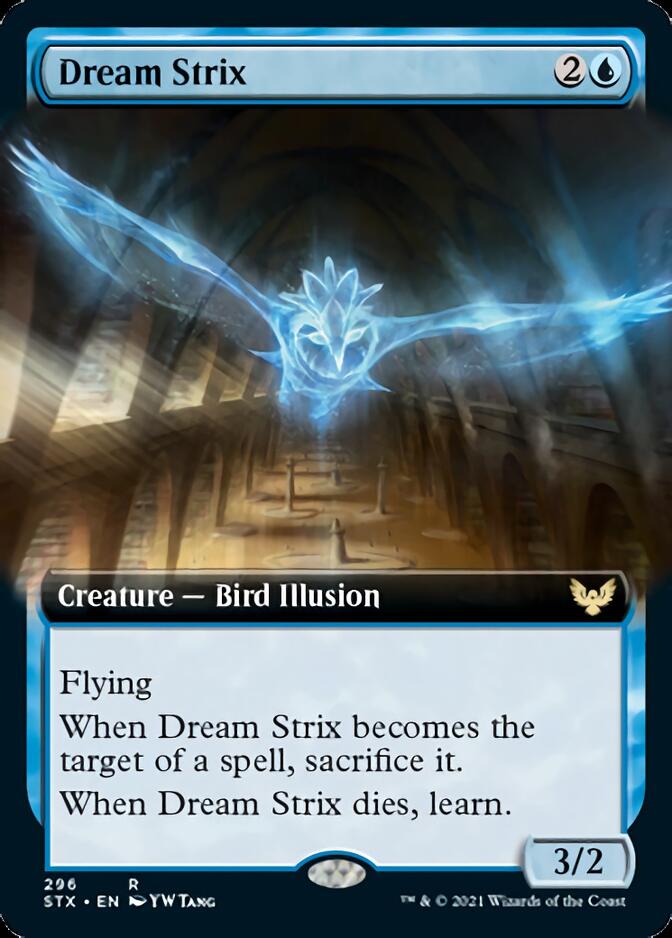Dream Strix (Extended Art) [Strixhaven: School of Mages] Magic: The Gathering