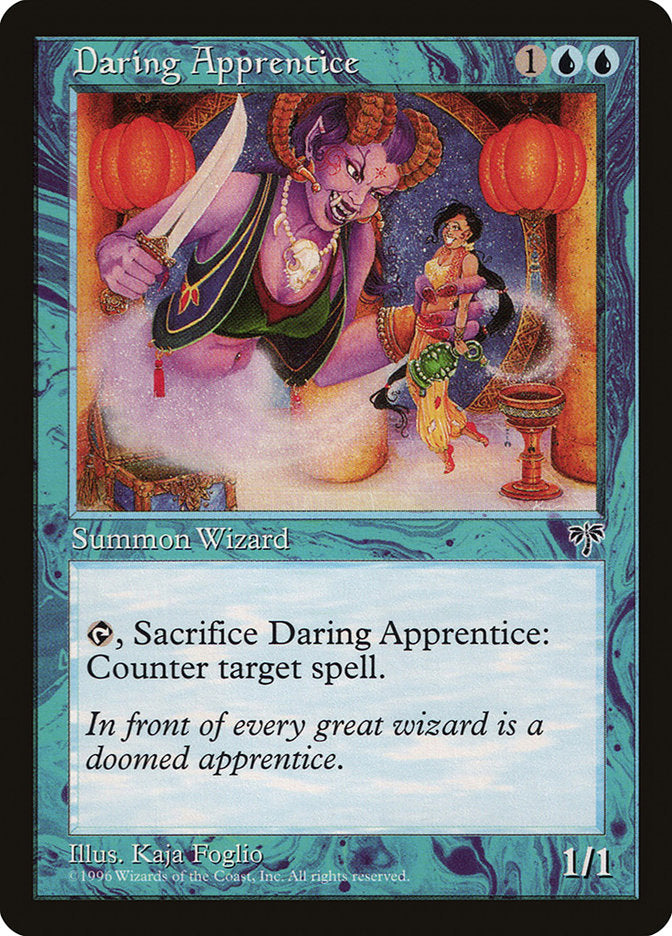 Daring Apprentice [Mirage] Magic: The Gathering