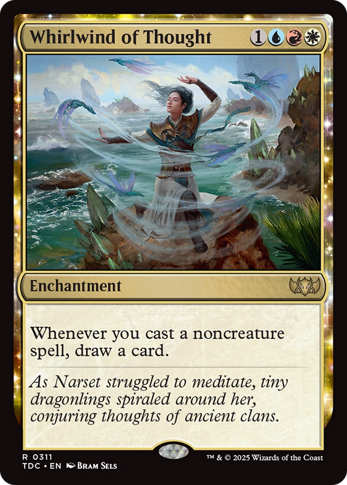 Whirlwind of Thought [Tarkir: Dragonstorm Commander] Magic: The Gathering