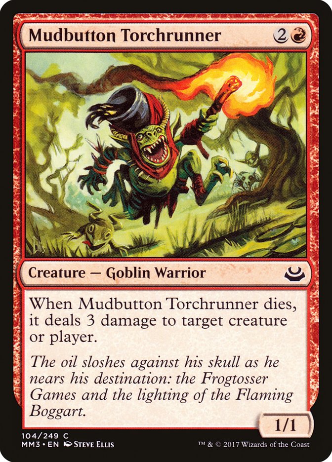 Mudbutton Torchrunner [Modern Masters 2017] Magic: The Gathering