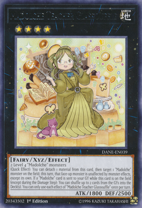 Madolche Teacher Glassouffle [DANE-EN039] Rare - Yugioh Cards For Your TCG Needs!