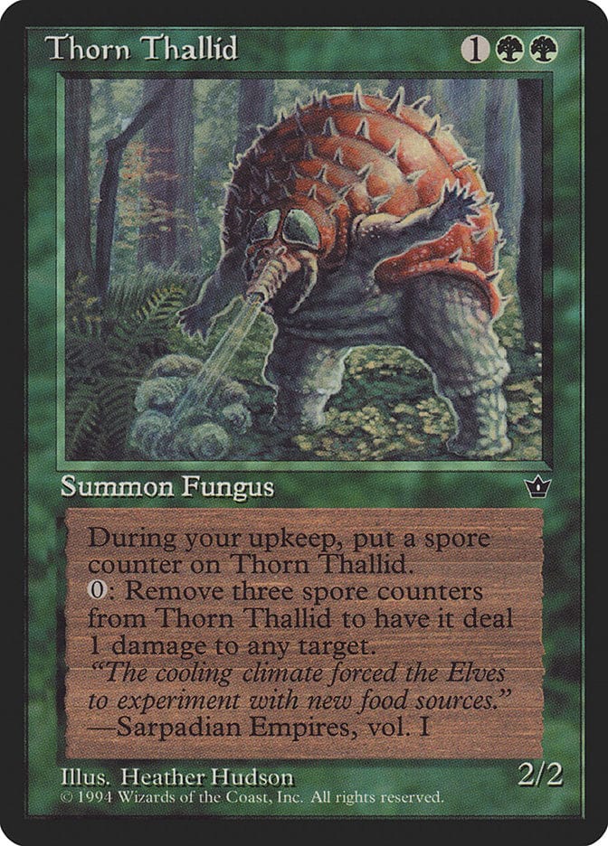 Thorn Thallid (Heather Hudson) [Fallen Empires] Magic: The Gathering