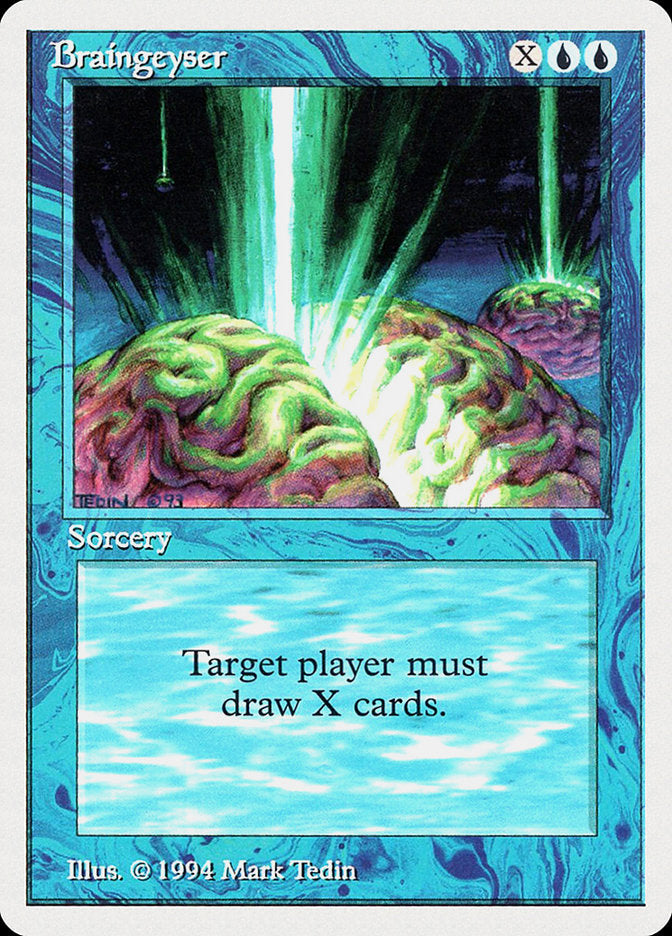 Braingeyser [Summer Magic / Edgar] Magic: The Gathering