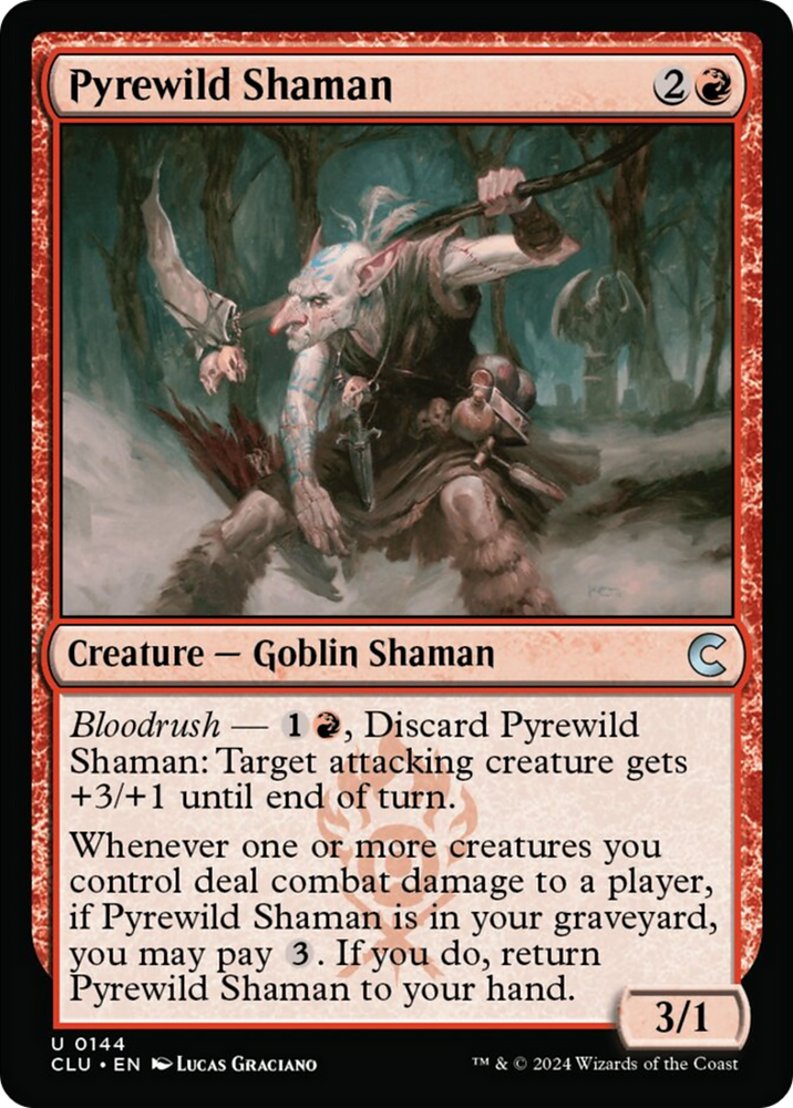 Pyrewild Shaman [Ravnica: Clue Edition] Magic: The Gathering
