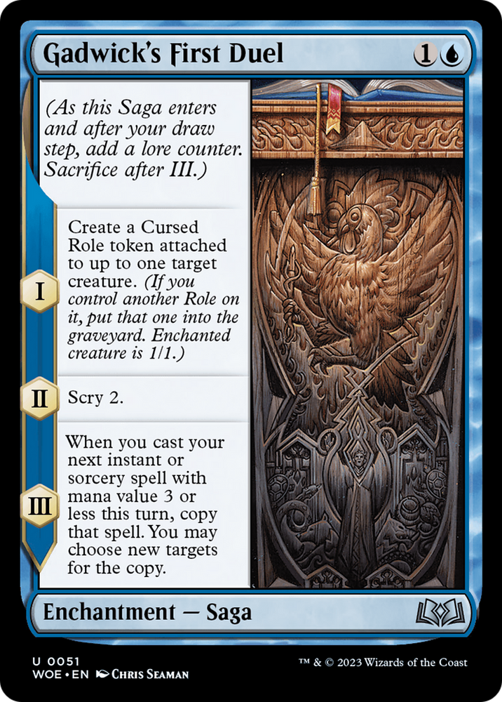 Gadwick's First Duel [Wilds of Eldraine] Magic: The Gathering