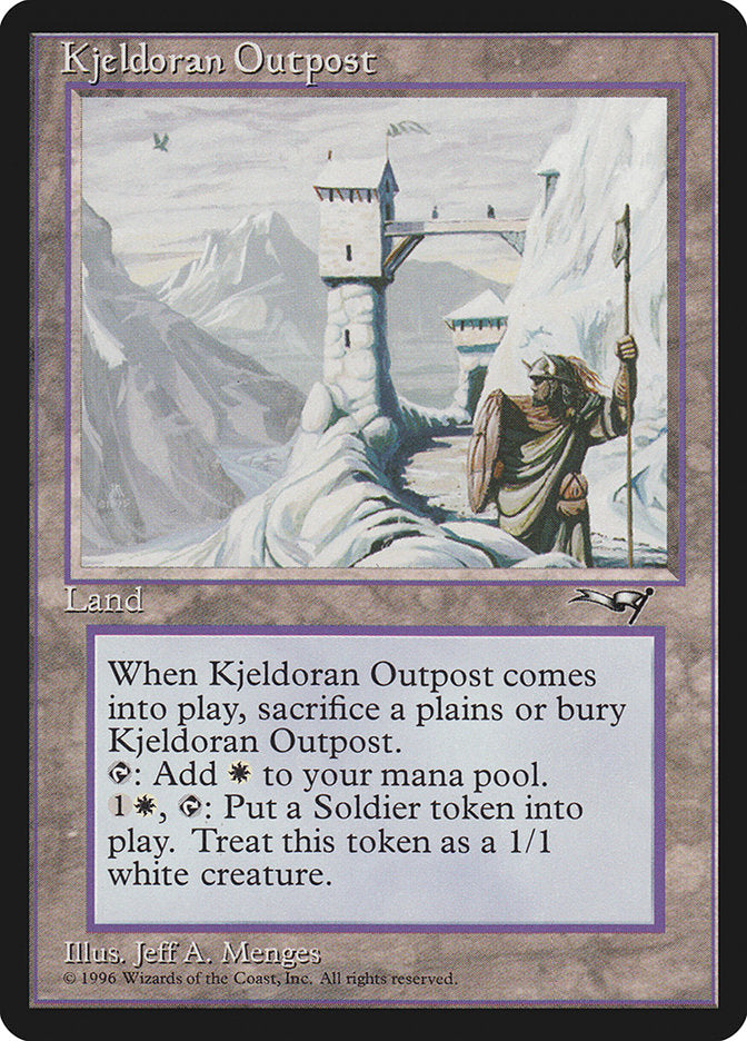 Kjeldoran Outpost [Alliances] Magic: The Gathering