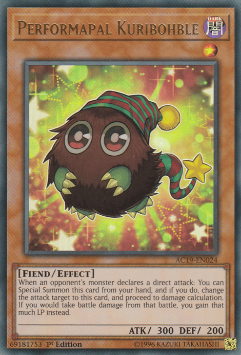 Performapal Kuribohble [AC19-EN024] Ultra Rare - Yugioh Cards For Your TCG Needs!