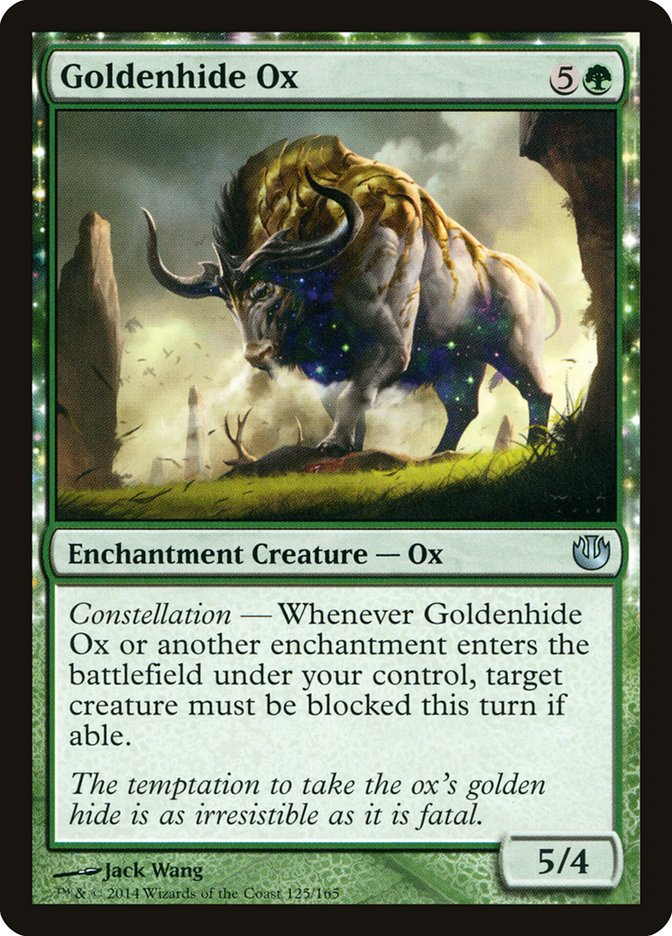 Goldenhide Ox [Journey into Nyx] Magic: The Gathering