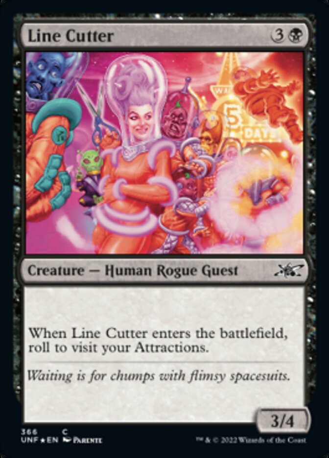 Line Cutter (Galaxy Foil) [Unfinity] Magic: The Gathering