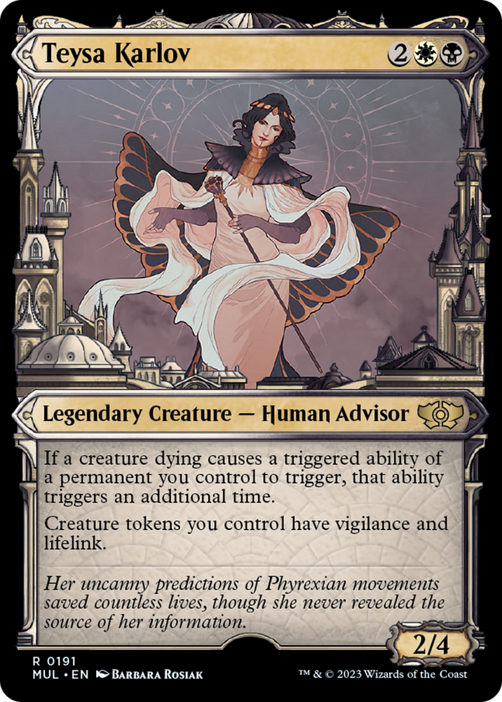 Teysa Karlov (Halo Foil) [Multiverse Legends] Magic: The Gathering