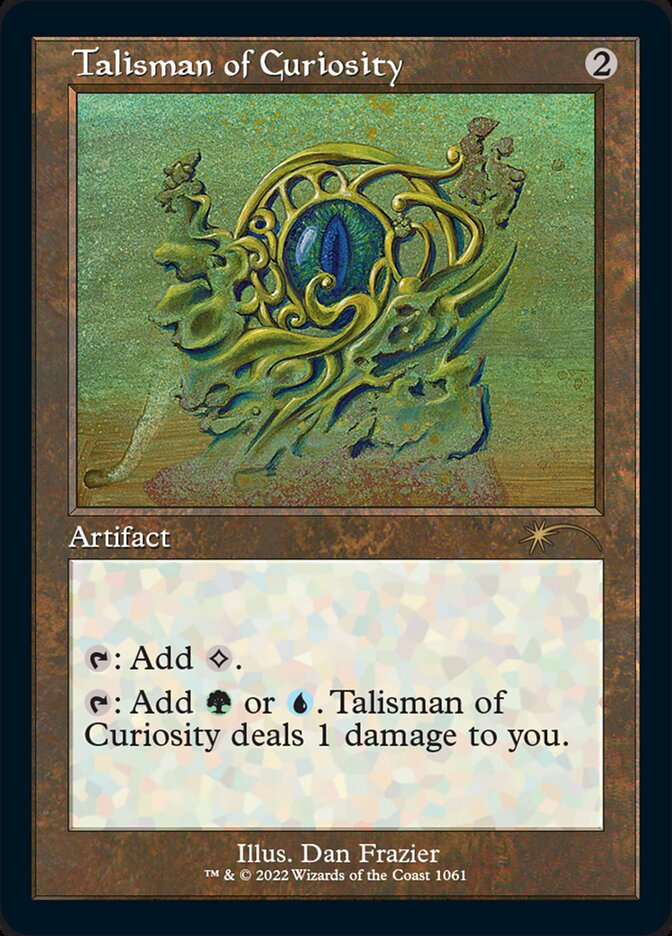 Talisman of Curiosity (Foil Etched) [Secret Lair Drop Series] Magic: The Gathering