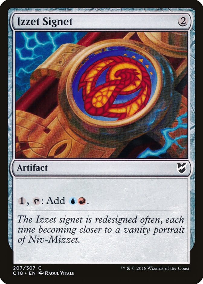 Izzet Signet [Commander 2018] Magic: The Gathering