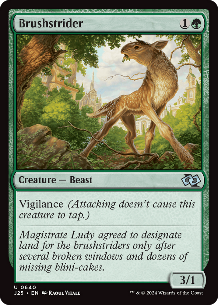 Brushstrider [Foundations Jumpstart] Magic: The Gathering