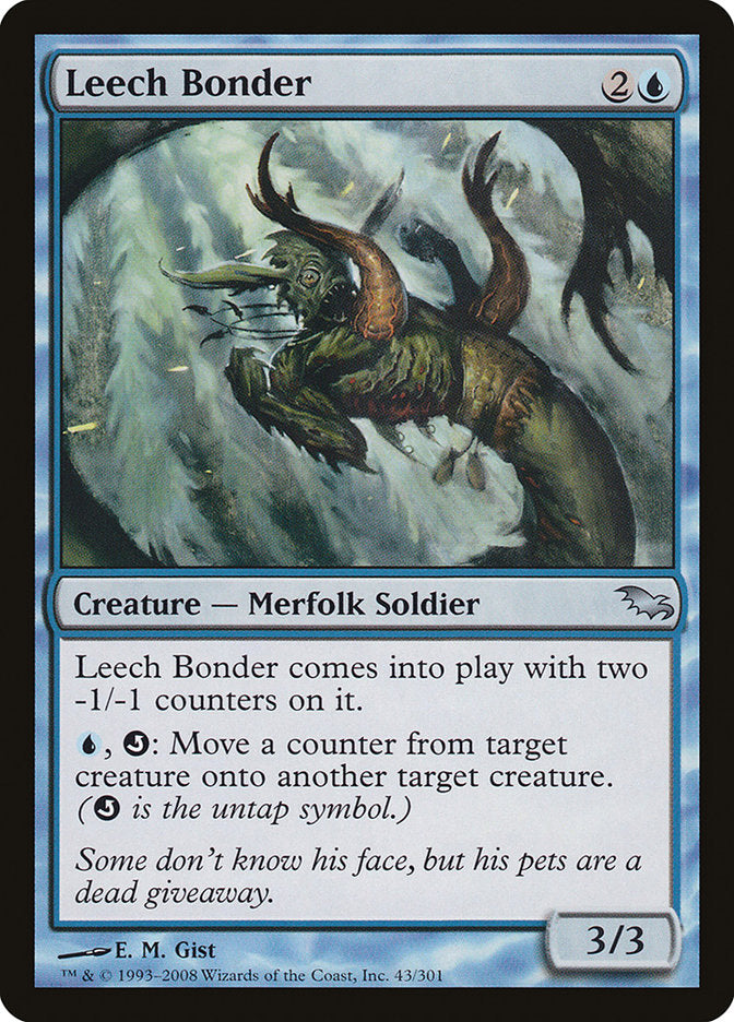 Leech Bonder [Shadowmoor] Magic: The Gathering
