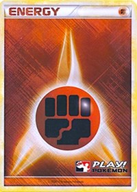 Fighting Energy (2010 Play Pokemon Promo) [League & Championship Cards] Pokémon