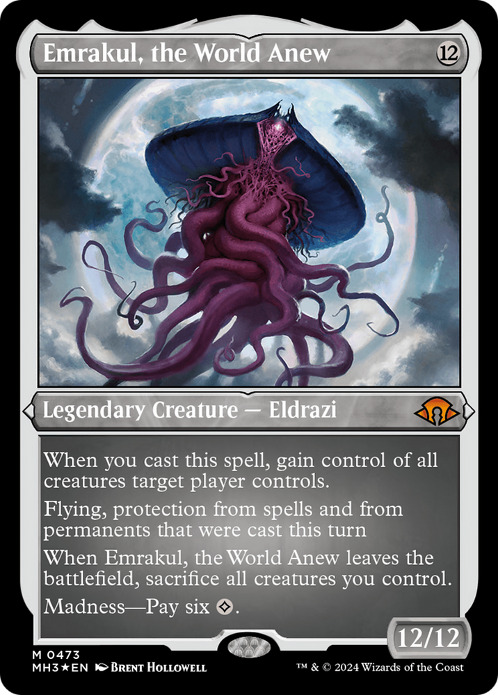 Emrakul, the World Anew (Foil Etched) [Modern Horizons 3] Magic: The Gathering