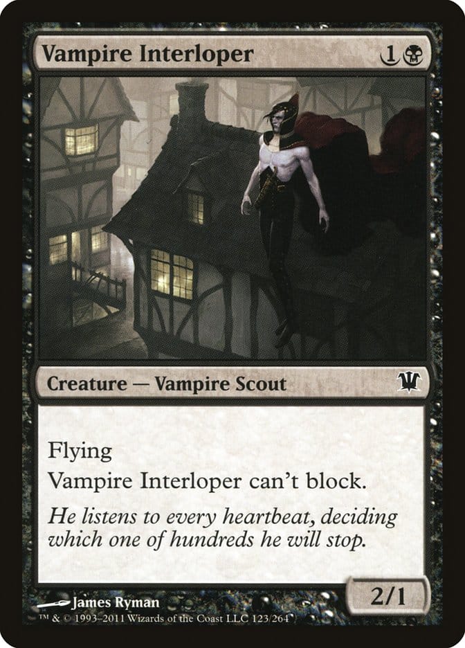 Vampire Interloper [Innistrad] Magic: The Gathering