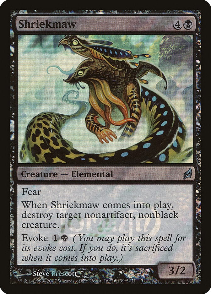 Shriekmaw [Lorwyn Promos] Magic: The Gathering