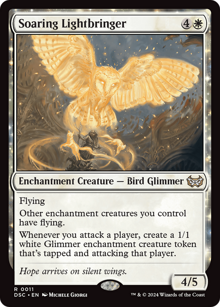 Soaring Lightbringer [Duskmourn: House of Horror Commander] Magic: The Gathering