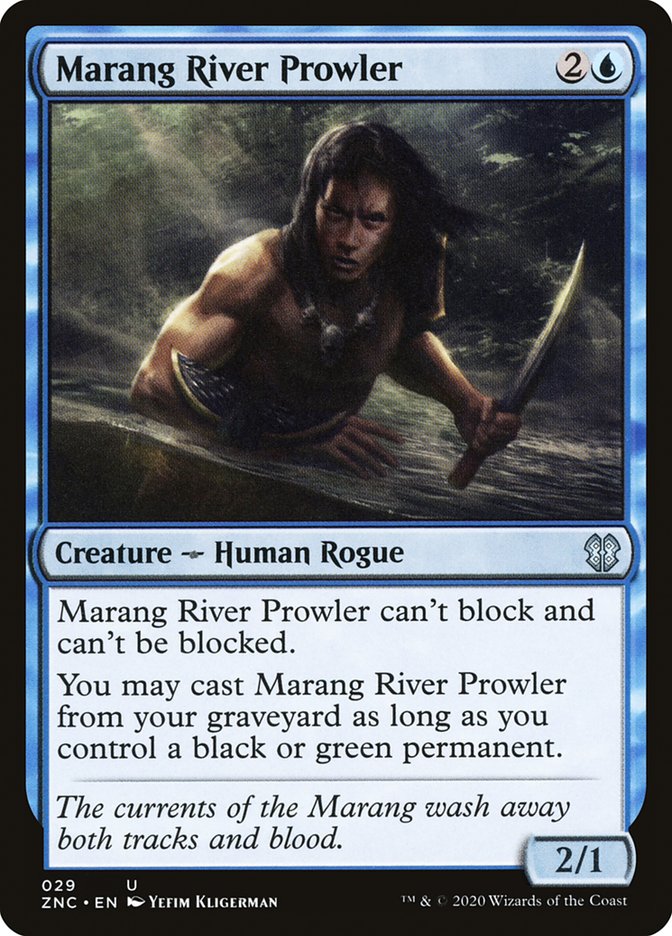 Marang River Prowler [Zendikar Rising Commander] Magic: The Gathering