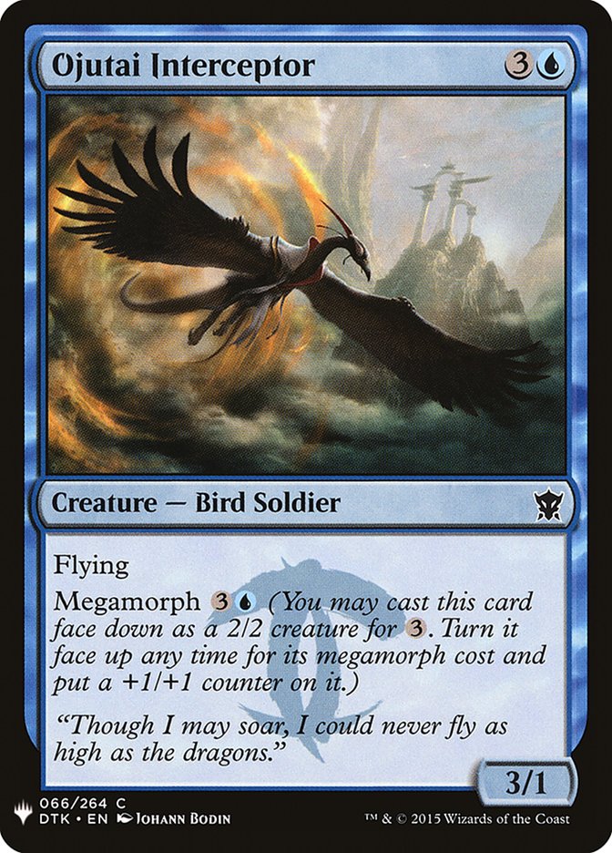 Ojutai Interceptor [Mystery Booster] Magic: The Gathering