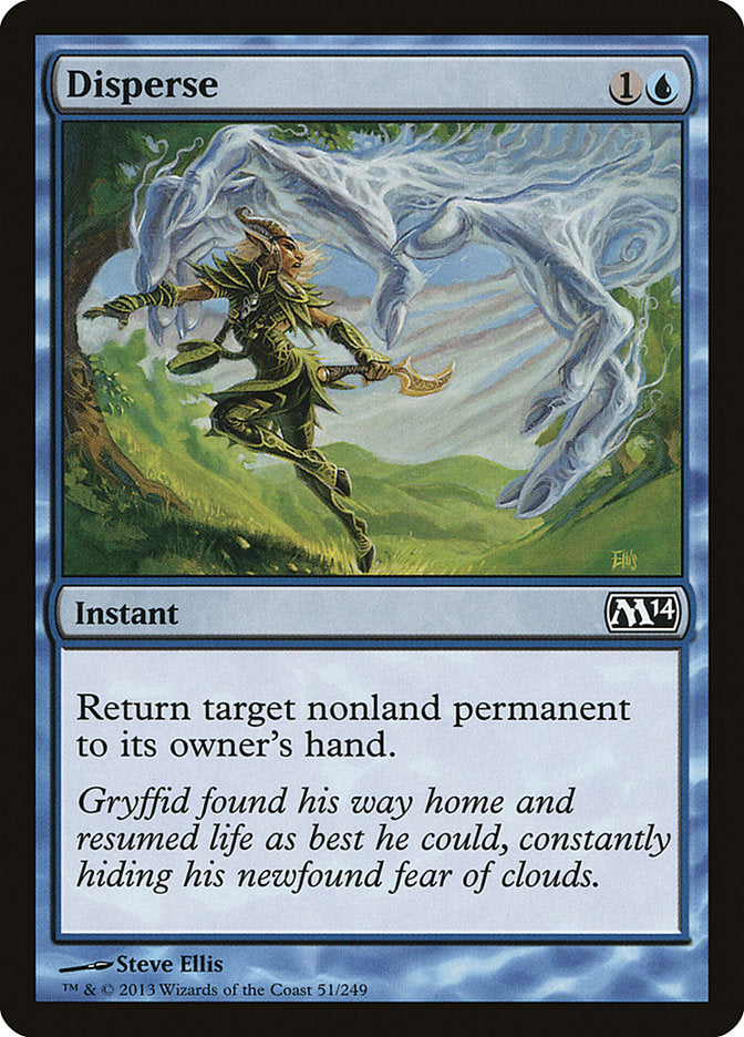Disperse [Magic 2014] Magic: The Gathering