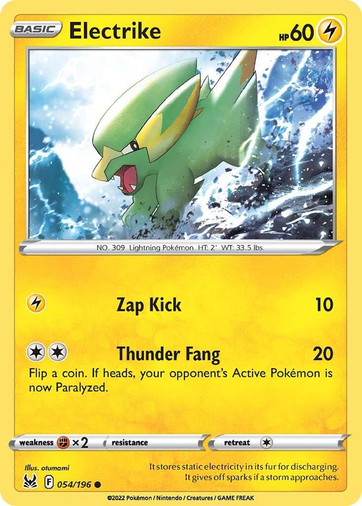 Electrike (054/196) [Sword & Shield: Lost Origin] Pokémon
