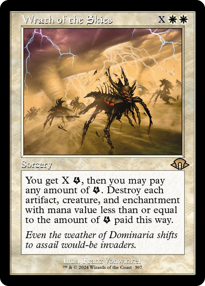 Wrath of the Skies (Retro) [Modern Horizons 3] Magic: The Gathering